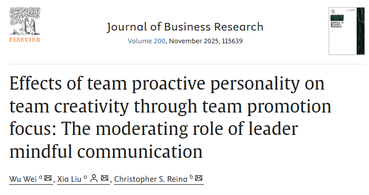 Research Reveals How Proactive Teams and Mindful Leaders Drive Creativity